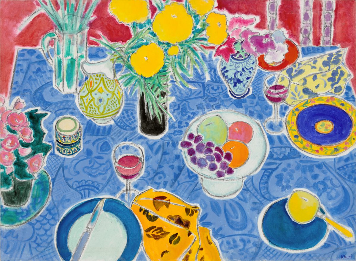 Still Life with White Edges